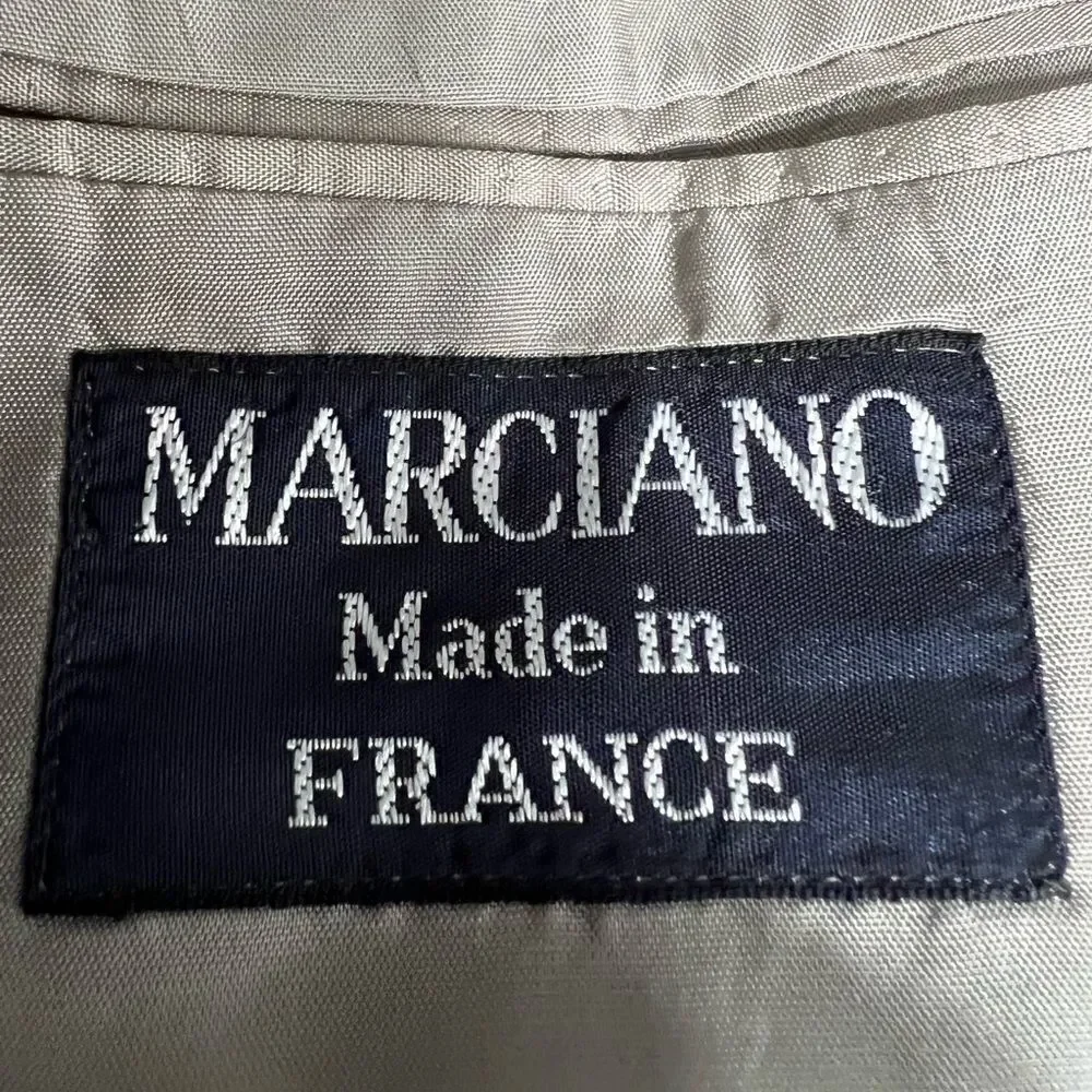 Marciano‎ mens suit jacket sport coat blazer gray 100% wool mens US sz 40-42R